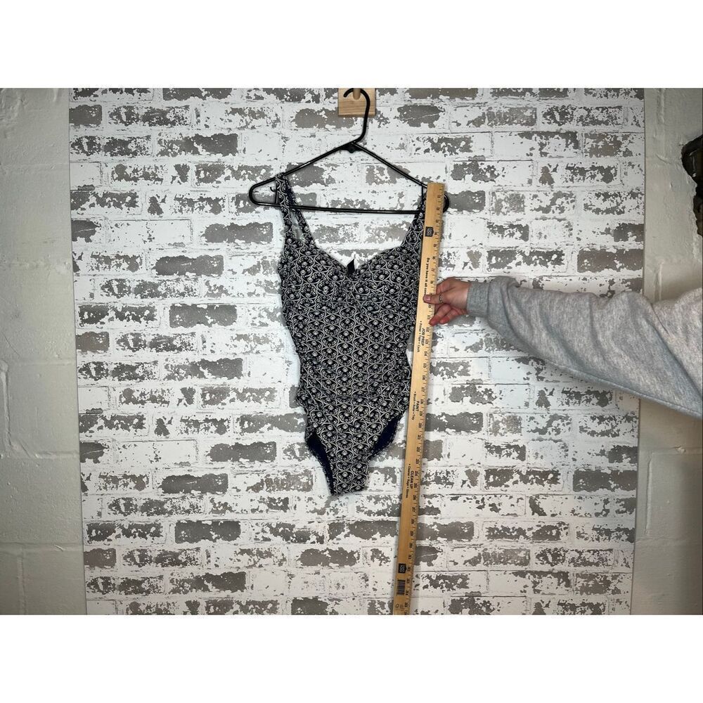 Nip tuck swim | navy blue patterns one piece swim suit - Picture 6 of 13